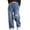 Blue, variant on renvena Kids Girls Fashion Ripped Flared Denim Pants Zip Clouse Casual Hem Bell-Bottoms Jeans 6-14 Blue 10