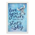 thumbnail image 1 of Decoración de pared Disney Lilo y Stitch Love You More Kids, 1 of 5