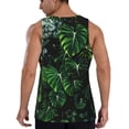 thumbnail image 3 of Haiem Lush Foliage Green Plant Men Workout Tank Top Gym Bodybuilding Sleeveless Muscle T Shirts Athletic Tank Breathable Workout Shirt-X-Large, 3 of 9