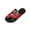 Red, variant on Women's Espadrille Platform Ankle Strap Wedge Heel Sandals Orange 36