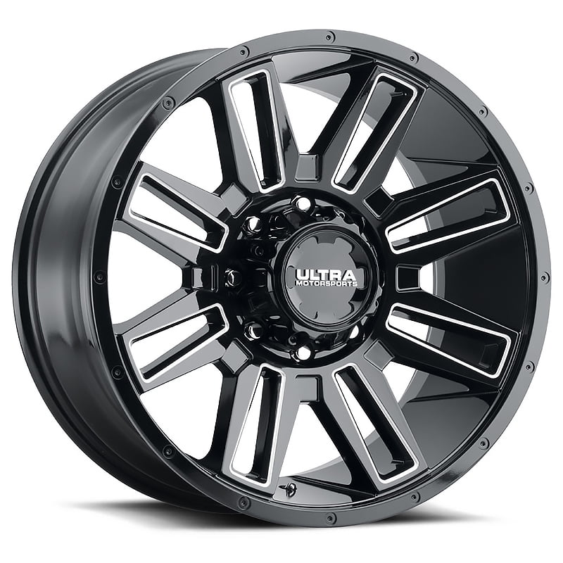Gear 726MB Big Block 18x9 6x135/6x5.5" 18mm Black/Milled Wheel Rim 18" Inch Gear 726MB Big Block 18x9 6x135/6x5.5" 18mm Black/Milled Wheel Rim 18" Inch