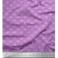 thumbnail image 1 of Soimoi Moss Georgette Fabric Dot & Paisley Print Fabric by the Yard 42 Inch Wide, 1 of 1