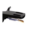 thumbnail image 5 of Turntable Headshell Aluminium Alloy Headshell Record Turntable Needle Replacement Phono Stylus Cartridges Rack Black, 5 of 5