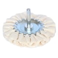thumbnail image 5 of 1pc 80mm 3inch Cotton Airway Buffing Wheel Cloth Open Bias Polishing Buffs Wheel, 5 of 5