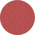 thumbnail image 1 of Ahgly Company Machine Washable Indoor Round Transitional Red Area Rugs, 3' Round, 1 of 7