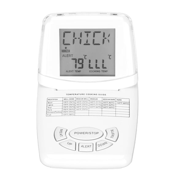 Termómetro para Carne EOTVIA Pantalla de Lectura Fácil para Barbacoa