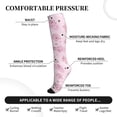thumbnail image 2 of Sikiie Cute Pig 1 Pairs Compression Socks for Men and Women 15-20 mmHg Running Support Socks, 2 of 7
