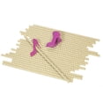 thumbnail image 4 of Graflsoa Glitter High Heel Paper Straws with Adhesive Cards for Parties, 50-Pack, Disposable & Eco-Friendly, 4 of 7