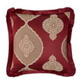 thumbnail image 3 of Chic Home Lazzel 13-Piece Jacquard Comforter Set, Queen, Red, 3 of 7