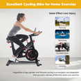thumbnail image 2 of Indoor Exercise Bike - 300LBS Weight Capacity, 35LB Heavy-Duty Flywheel, Smooth Silent Magnetic Resistance, LCD Monitor & Adjustable Design for Home Workouts, 2 of 5