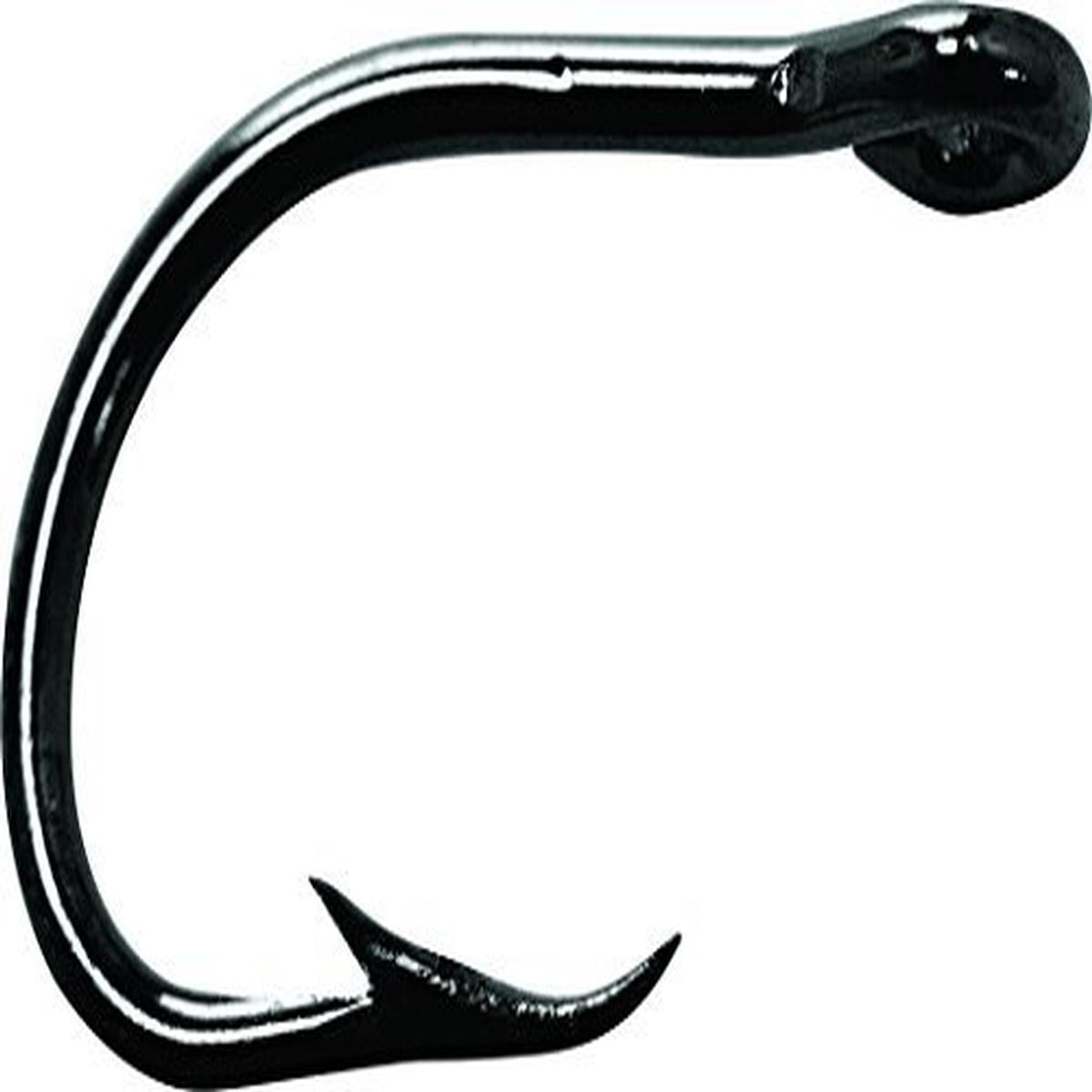 Mustad 94151 O'Shaughnessy Live Bait Hook, 3X Strong, Point Bent In Classic  Hook - 50 Per Pack 