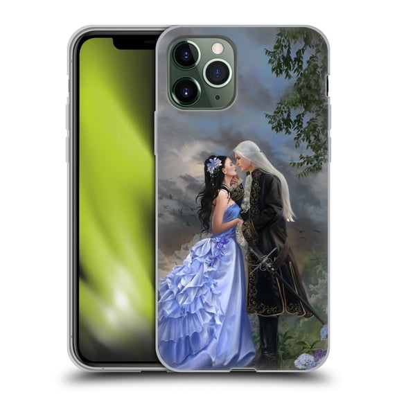 Head Case Designs Officially Licensed Nene Thomas Deep Forest Victorian Lovers In Garden Soft Gel Case Compatible with Apple iPhone 11 Pro