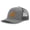 Grey, variant on Mesh Cap Hat Embroidered Sail Boat Sailing Captain Embroidery Trucker Hats for Men & Women Cotton Navy Design Only