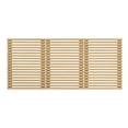 thumbnail image 3 of Wall Mount Headboard, Queen Size, Brown Oak, Wood, Mid Century Bedroom, Modern Contemporary HB35758, 3 of 7