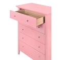 thumbnail image 3 of Hammond Pink 5 Drawer Chest of Drawers (32 in L. X 18 in W. X 48 in H.), 3 of 3