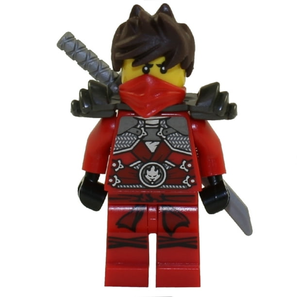 lego minifigure  ninjago  kai with armor rebooted