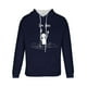 thumbnail image 5 of Sudadera con capucha para hombre, informal, a la moda, con estampado, con cordón, de manga larga, de poliéster, 5 of 5
