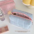 thumbnail image 3 of Estuche tipo almohada para lápices, bolsa japonesa para cosméticos con descompresión, gran capacidad, de alta gama, portátil, para estudiantes, papelería, estuche para lápices, 3 of 6