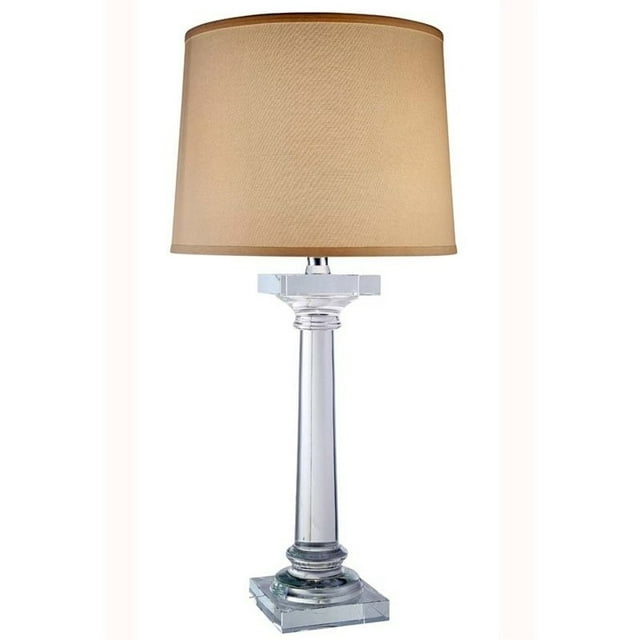Elegant Lighting Regina 32" Table Lamp in Chrome