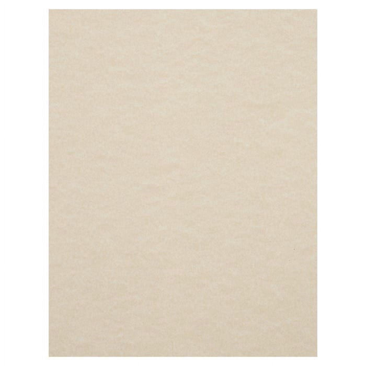 JAM Paper Parchment, 8 1/2 x 11, Natural Parchment, 65lb, 2 packs of 50