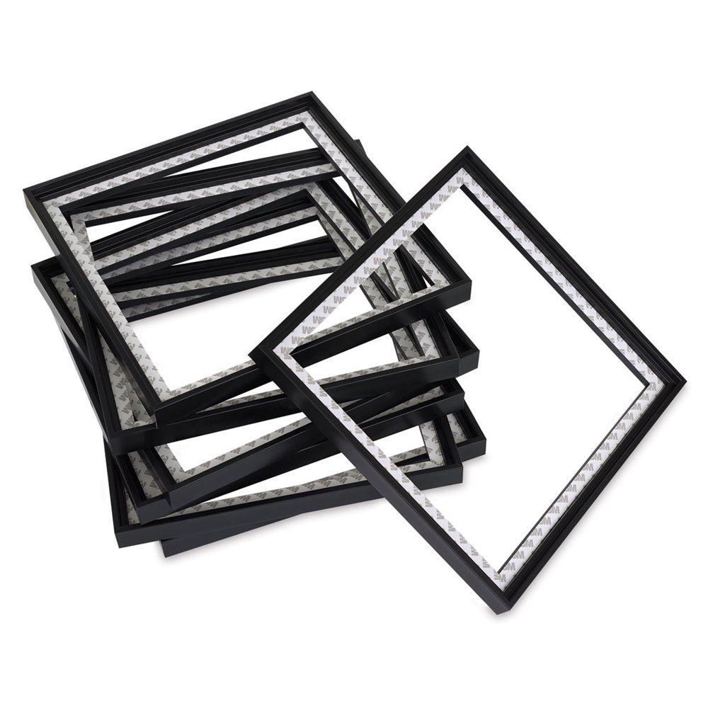 Blick Super Value Floater Frames 12'' x 12'', pkg of 7