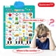 thumbnail image 4 of Juguetes para la piscina, juguetes para bebés y niños pequeños. Tabla electrónica interactiva del alfabeto para niños. Aprende a escribir y pronunciar. Juguetes para niños. Tabla del alfabeto., 4 of 6