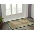 Chesapeake Seagrass Area Rug with Sage Border (24"x36")