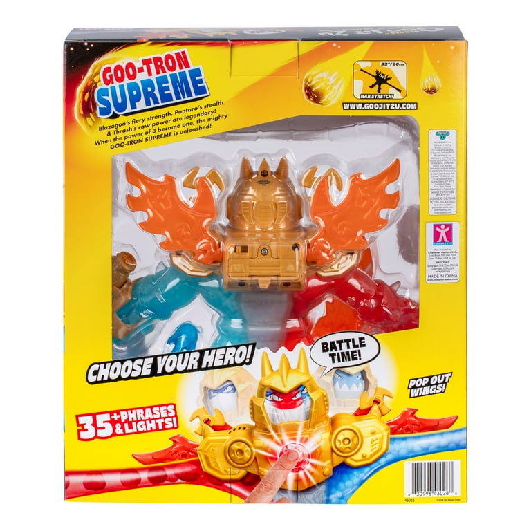 その他 GO GOo Heroes of Goo Jit Zu's Goo-Tron Supreme Combines The Power Of