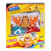 Heroes of Goo Jit Zus Goo-Tron Supreme Combines The Power Of Blazagon, Pantaro & Thrash In 1 Ultimate Hero, 35+ Phrases & Lights, Ages 4+