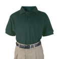 thumbnail image 2 of French Toast Unisex S/S Pique Polo Color: green Size: 4t, 2 of 2