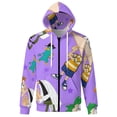 thumbnail image 6 of Phineas And Ferb Jacket Casual Oversized Hoodie Stylish Zipper Hooded Sweatshirt Warm Loose Outerwear S, 6 of 8