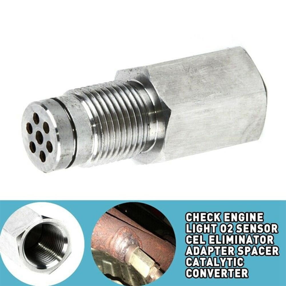 Oxygen Spacer Engine Light Adapter Bung Catalytic Converter Fix Check