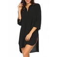 thumbnail image 3 of Shine Up Womens Swimsuit Cover Up Shirt for Summer Tops Bikini Beachwear Loose Beach Cover Ups Bathing Suit, 3 of 9