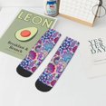 thumbnail image 7 of Pofeuu Cute Nautical Print 30cm Socks, Adult Running Hiking Socks for Youth and Adult, 7 of 7
