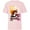 Soft Pink, variant on Marvel Shuri Wakanda Forever - Short Sleeve T-Shirt for Kids - Customized-White