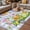 Lavender, variant on Happy Easter Outdoor Rug for Patio/Deck/Porch, Non-Slip Large Area Rug 5 x 7 Ft, Watercolor Truck Eggs Flowers Butterfly Botanical Indoor Outdoor Rugs Washable Area Rugs, Camping Rug Carpet Runner