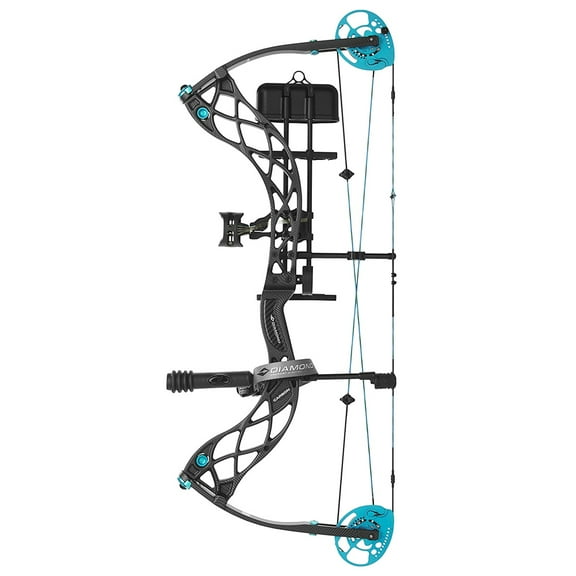 DIAMOND ARCHERY Carbon Knockout Carbon Fiber 60lb LH Compound Bow (B13387)