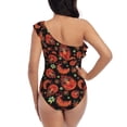 thumbnail image 5 of Honeii Paisley 5 for women's one-piece swimsuit featuring a chic one-shoulder design experience elegance and style in the water-Small, 5 of 6