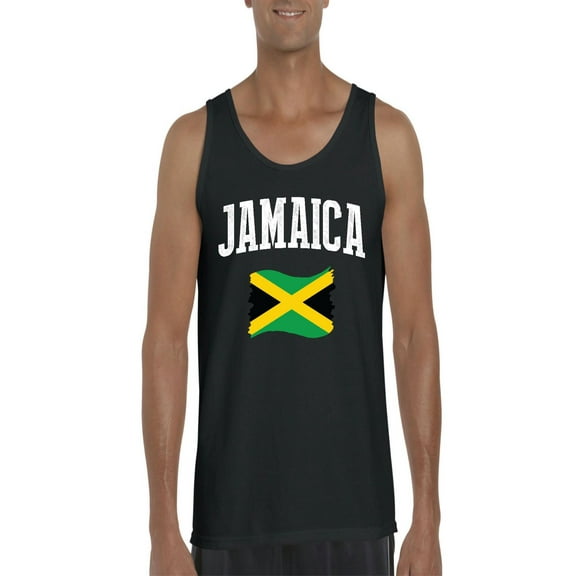 NIB - Men's Tank Top for Men, up to Men Size 3XL - Jamaica Flag