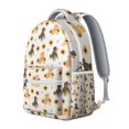 thumbnail image 2 of Dogs with Sunflowers Backpack for School,Cute School Bag,Schoolbag with Adjustable Shoulder Straps & Padded Back,15.3"x11"x7.1".﻿, 2 of 6
