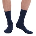 thumbnail image 3 of Bamboo basics Calcetines unisex, paquete de 12 - BEAU Anklet Socks, calcetines cortos, color liso Azul 41-46, 3 of 3