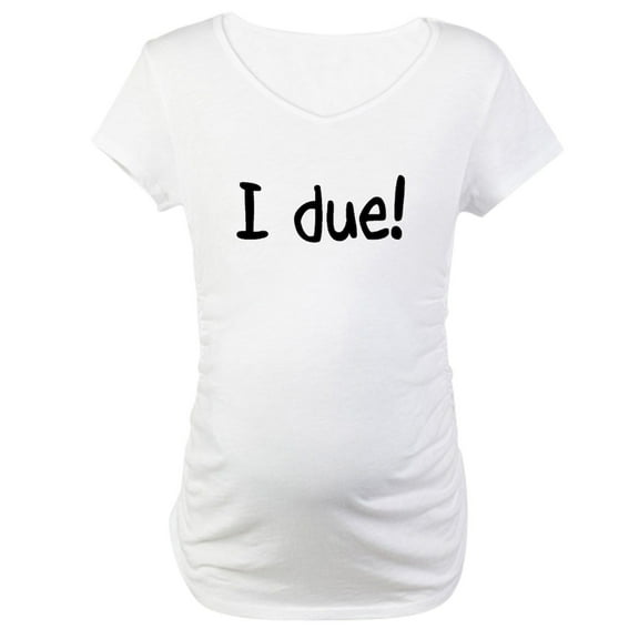 CafePress - Pregnant Bride Maternity T Shirt - Cotton Maternity T-shirt, Cute & Funny Pregnancy Tee