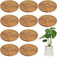 thumbnail image 2 of 118 Inch Coconut Fiber Tree Mulch Rings, Natural & Organic, Moisturize & Protect Soil, Easy to Use & Trim, for Gardens, 2 of 8