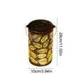 thumbnail image 3 of RBCKVXZ Solar Lanterns Outdoor Hanging Lantern Lights, Waterproof Tree Garden Decor Birthday Gifts for Women Mom Grandma, Solar Lights Metal Lantern Decoration for Yard, Patio, Backyard, Porch, 3 of 6