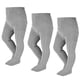thumbnail image 1 of 3 pares de medias de punto grueso, bebé recién nacido, medias de bebé, pantimedias de algodón, 1 of 5
