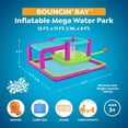 thumbnail image 3 of Bestway H2OGO! Bouncin' Bay Kids Inflatable Mega Water Park Splash Pool, 3 of 14