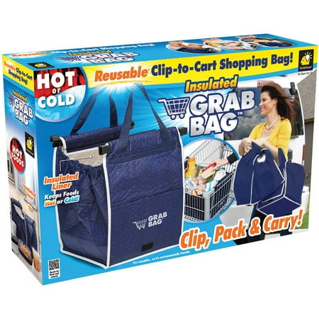 As Seen On TV Grab Bag Insulated, Blue!