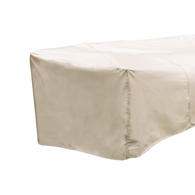 Protective Covers Inc. Modular Sectional Sofa Cover, Left Arm Piece, 32"W x 40"D x 32"H, Tan - 1256-TN