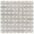 thumbnail image 2 of Safavieh Genre Mirko Geometric Area Rug, Gray/Ivory, 6' x 6' Square, 2 of 11