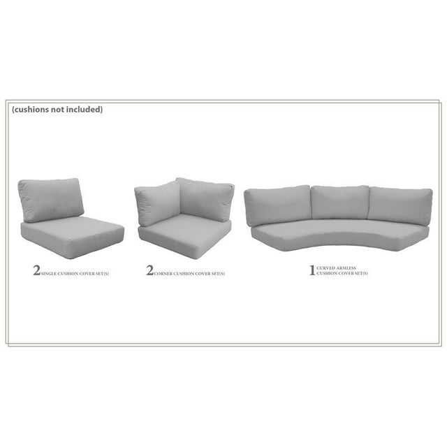 TK Classics Housse en Gris pour BARBADOS-06o